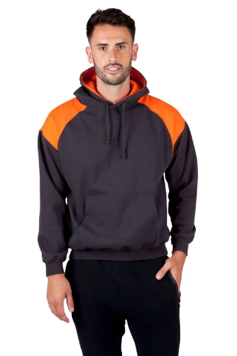 Picture of RAMO, Shoulder Contrast Panel Hoodie